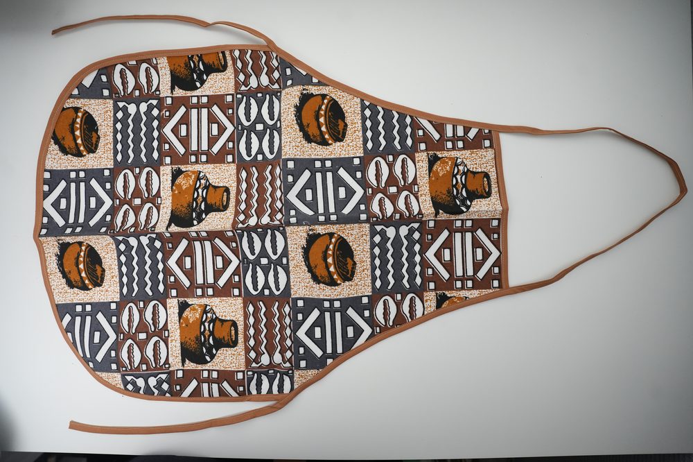 Tablier motif africain